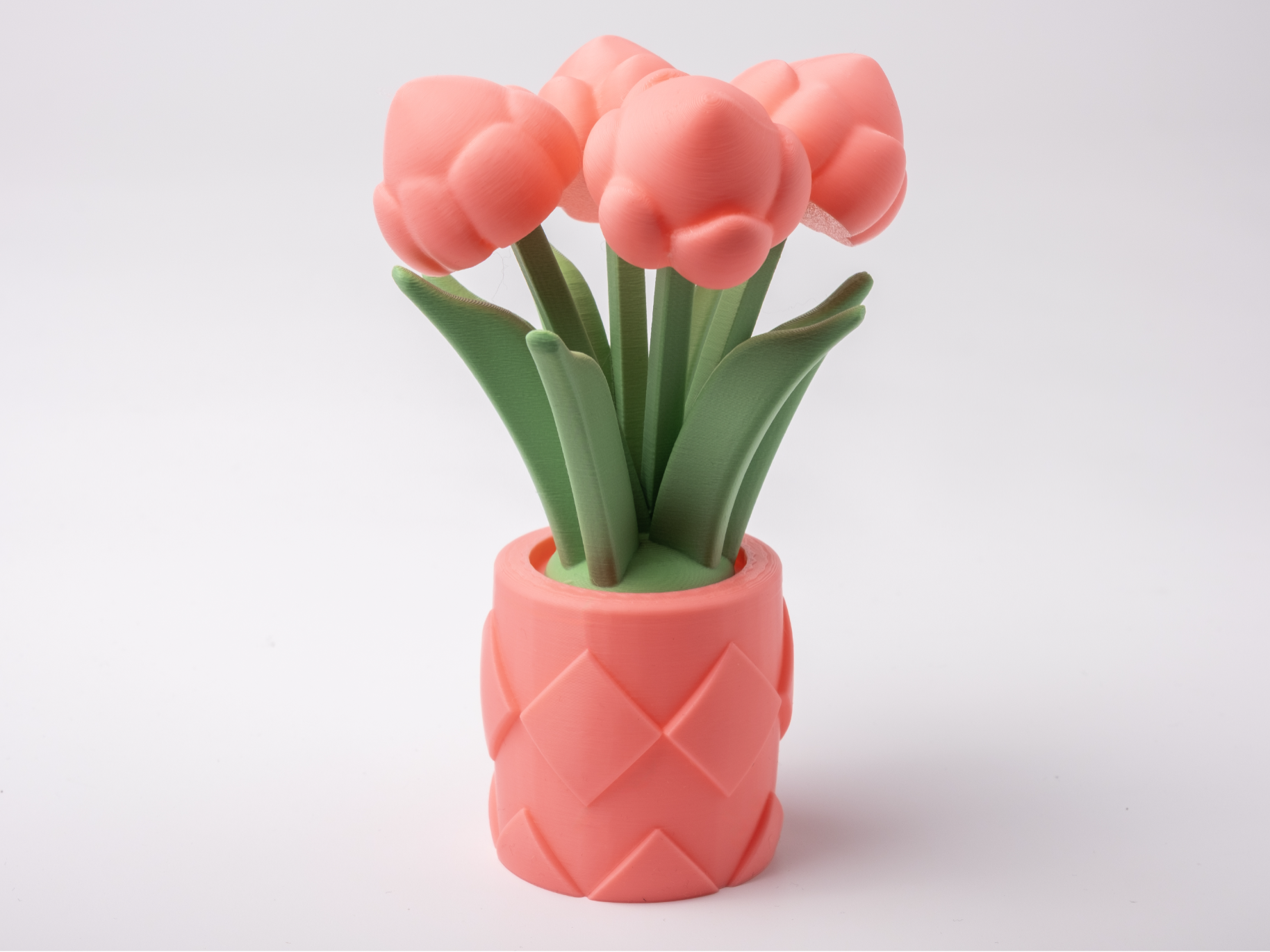 Tulip Pop - 3D Printable Flower Sculpture