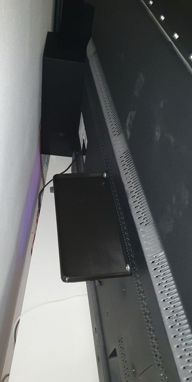 Shelf Behind TV