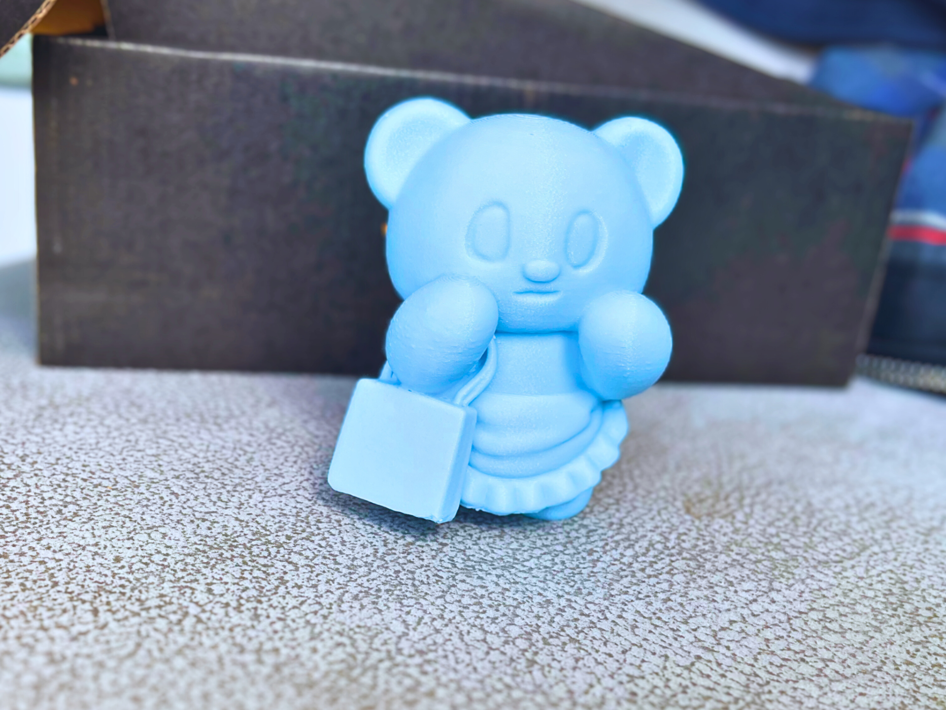黄油小熊去购物