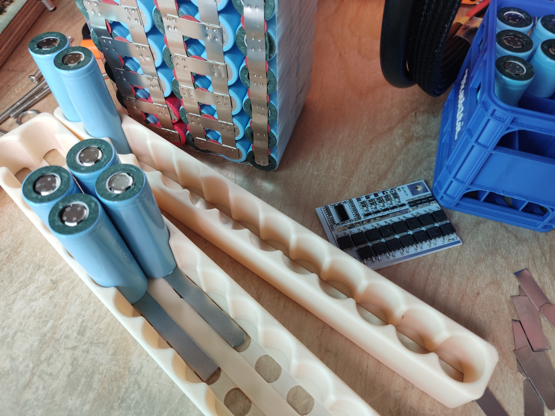 18650 13P nickel spot welding jig(1s,2s)