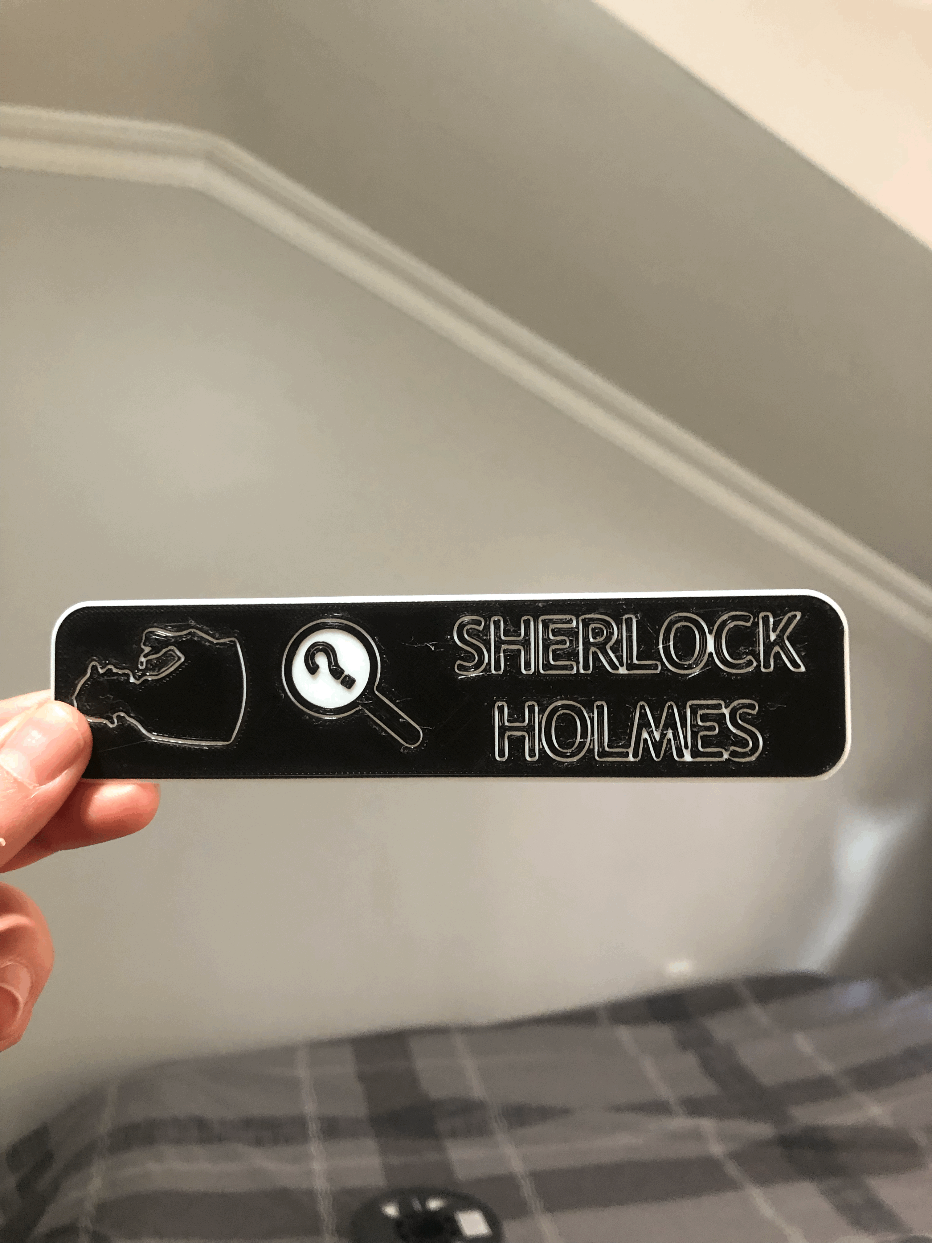 Sherlock Holmes Bookmark
