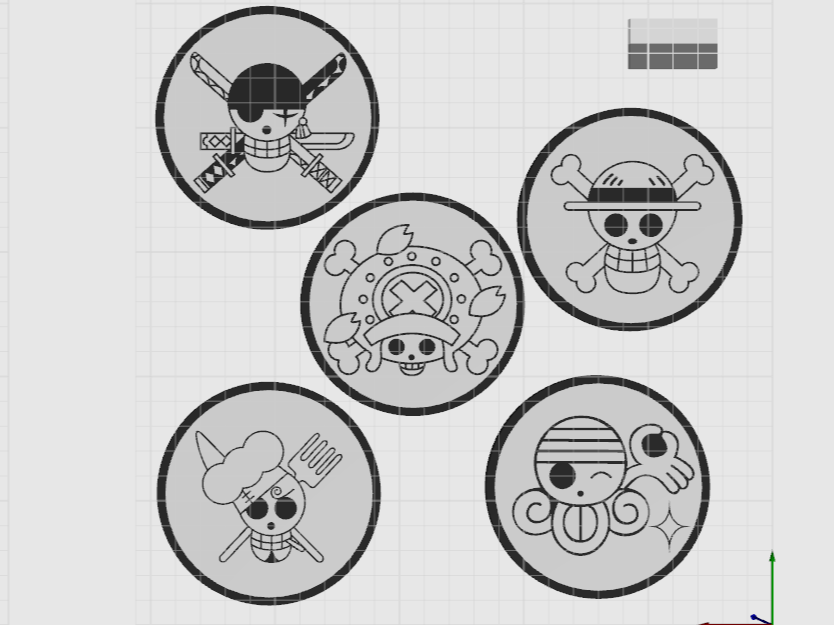 Mugiwara jolly roger coaster