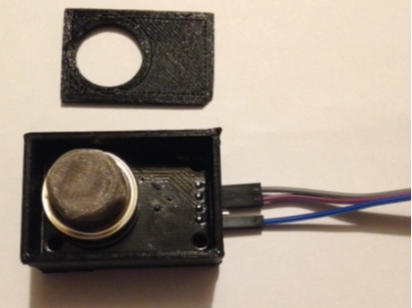 Box for gas MQ5 sensor