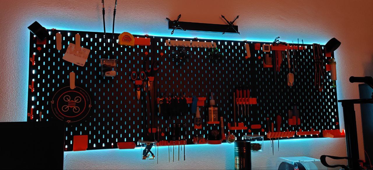 Skadis Tuya Smart NEON Strip Led Light Mount