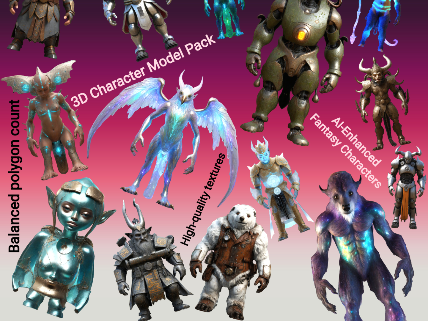 Fantasy Realms Character Collection