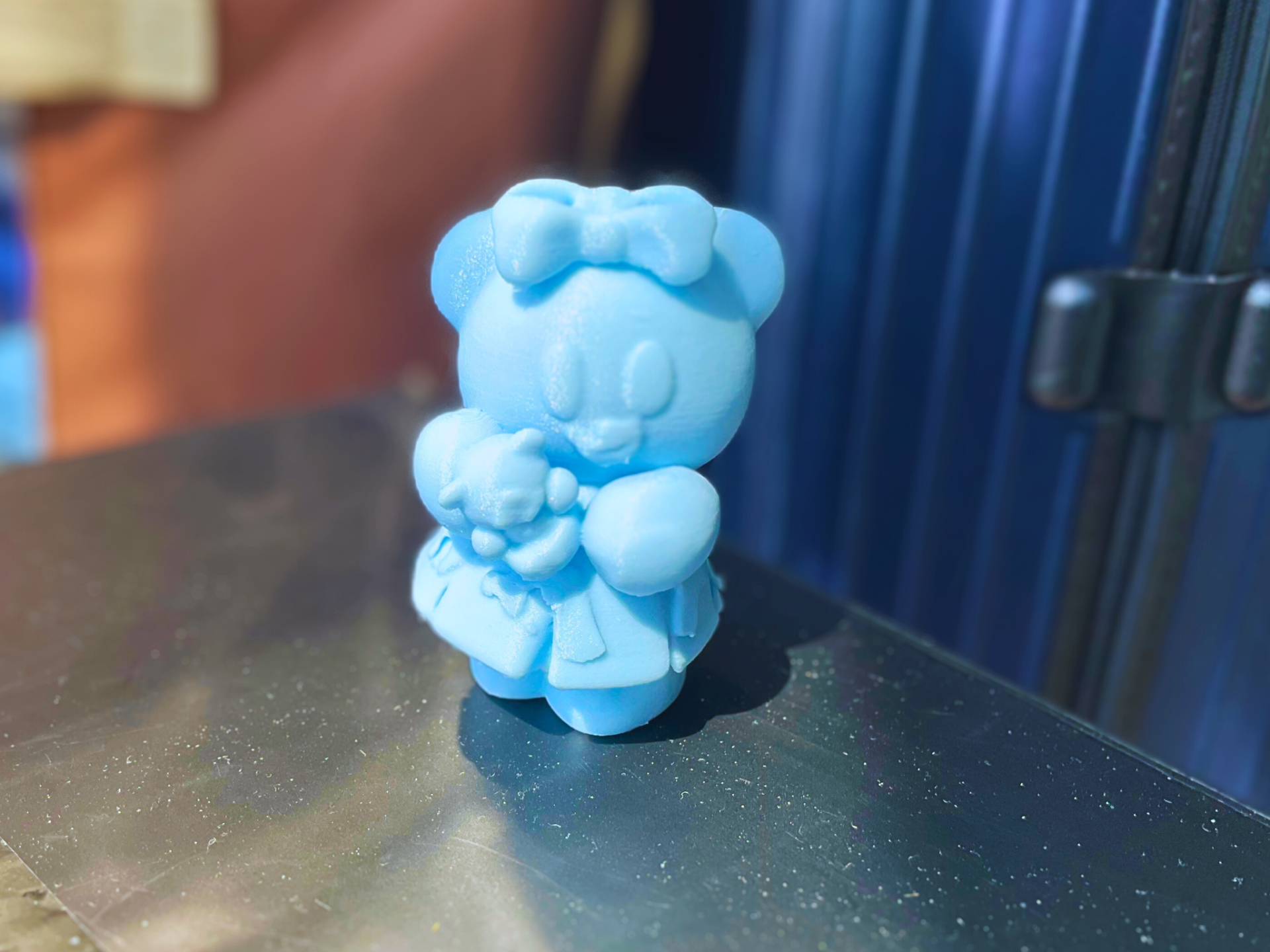 黄油小熊扮可爱hello kitty