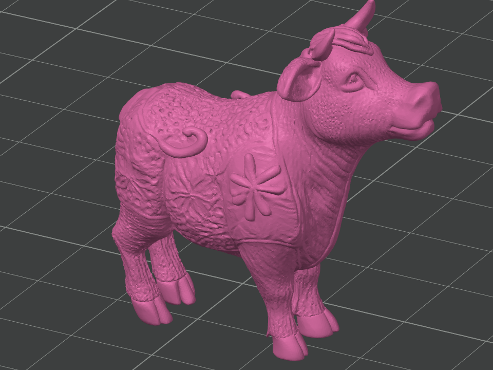 pink cow