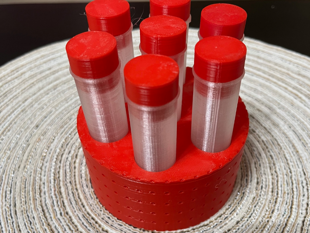 TEST TUBES FOR MEDICINAL CHEMISTRY ORGANIZER