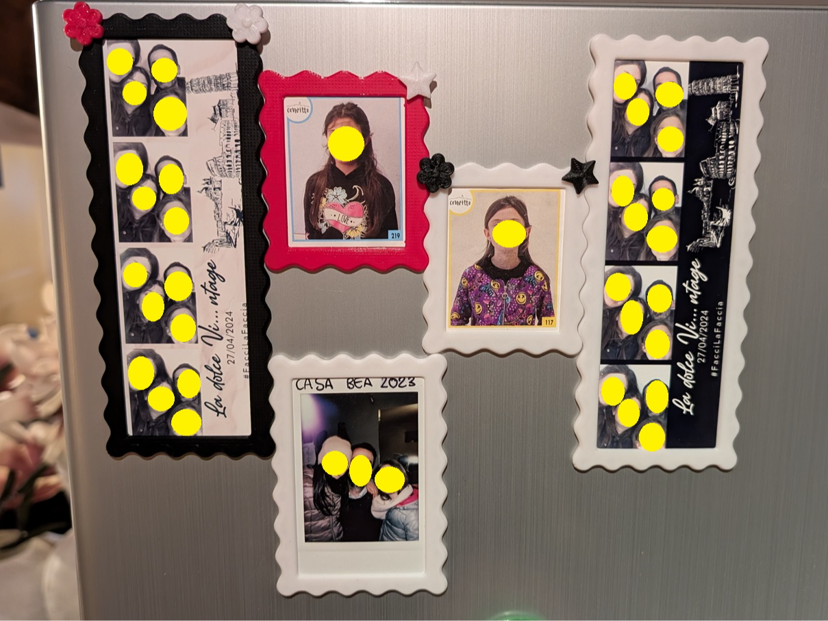 Photo frame magnetic fridge Instax Fujifilm