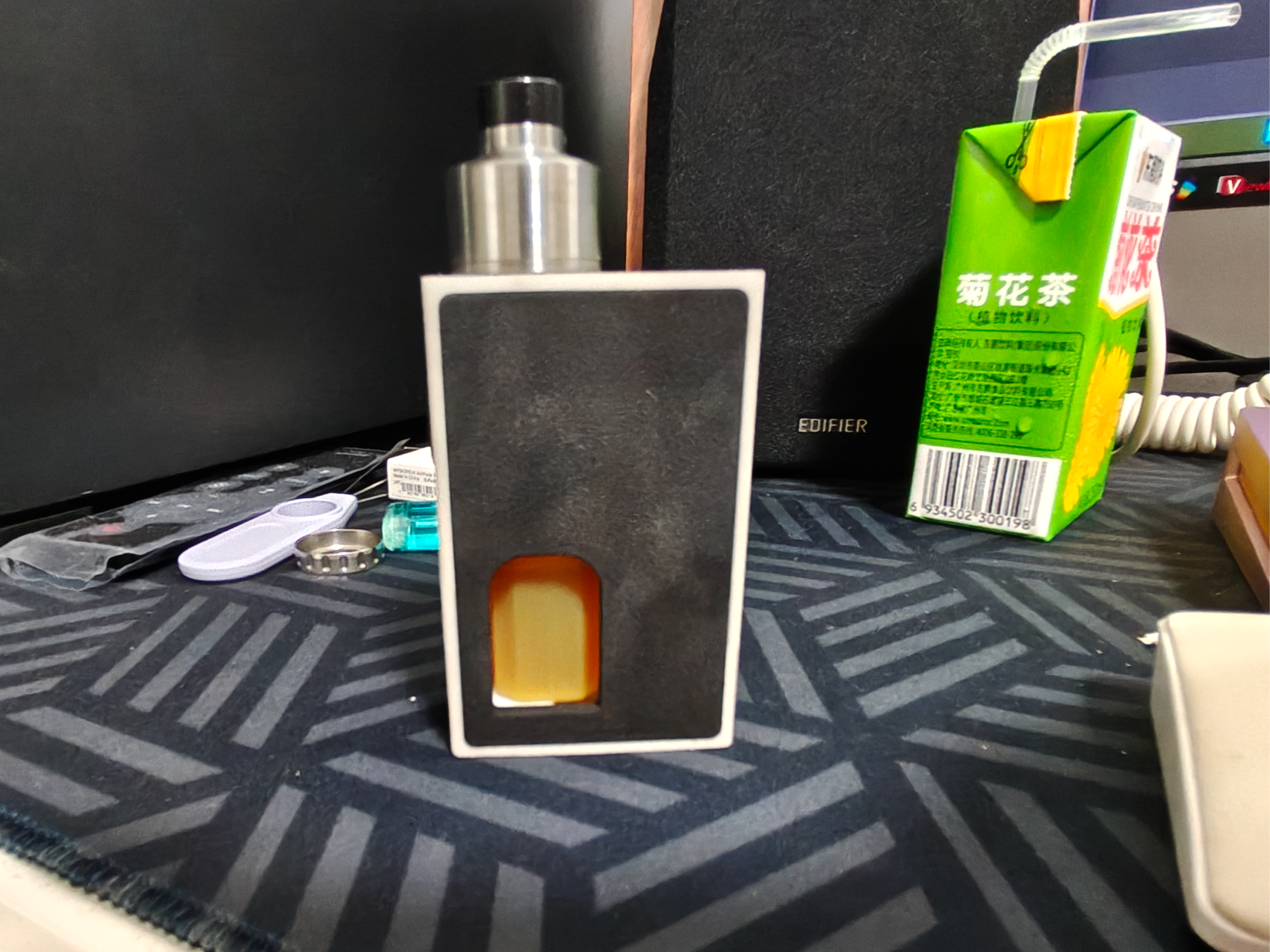 vape 底注 DIY squonk 骨头人电极510