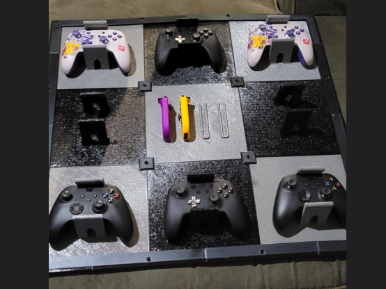Modular Snap Fit Wall Controller Mount
