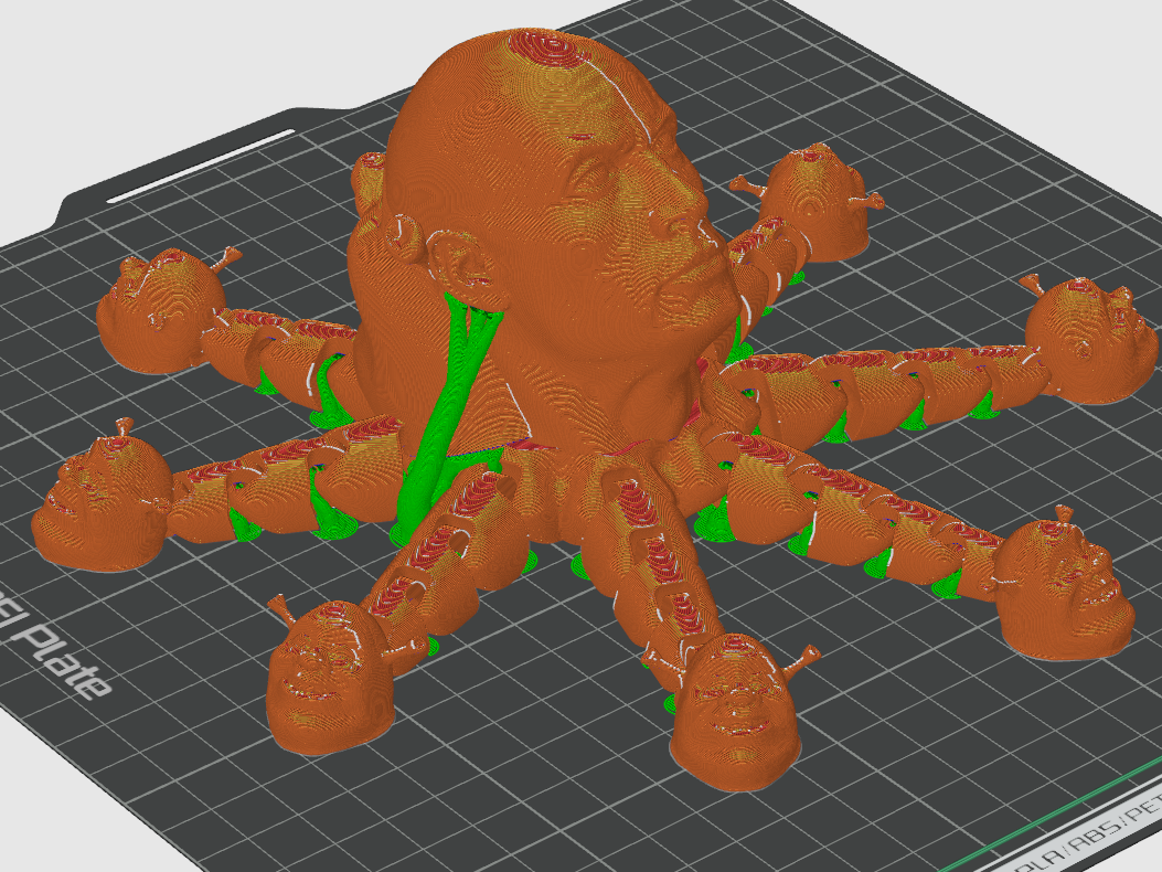 Dwayne the shrektopus