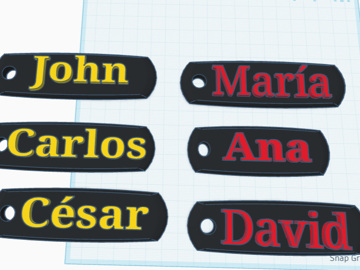 All names, Todos los nombres