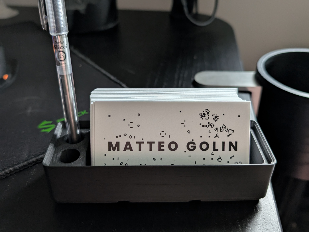 Gridfinity Business Card Holder