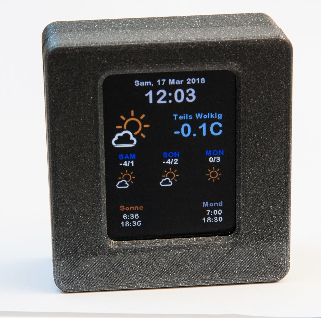Better Case for Adafruit ESP8266 Weather Station