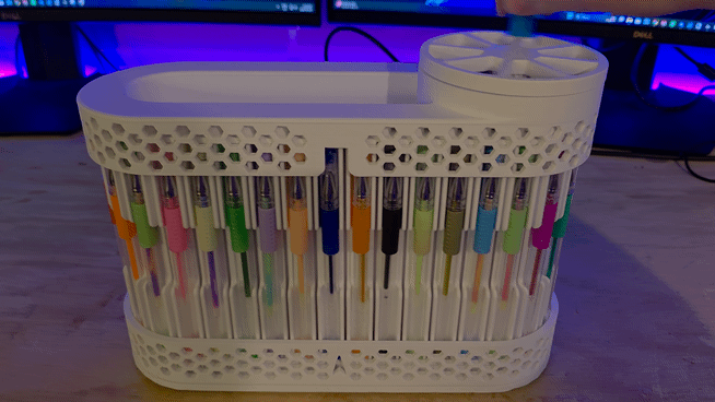 Chain Drive Gel Pen storage unit