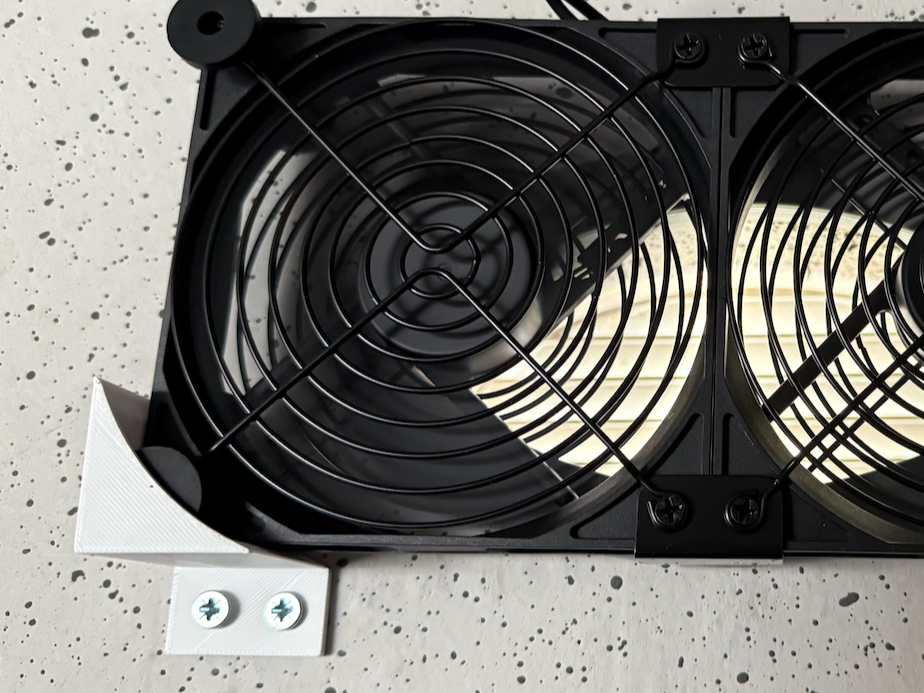 Wall Mount for ELUTENG 120mm USB Fan
