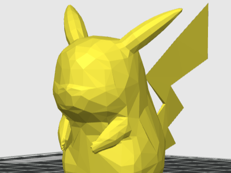 Lowpoly pikachu