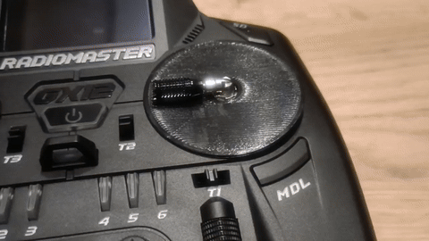 RadioMaster GX12 simple sticks protector