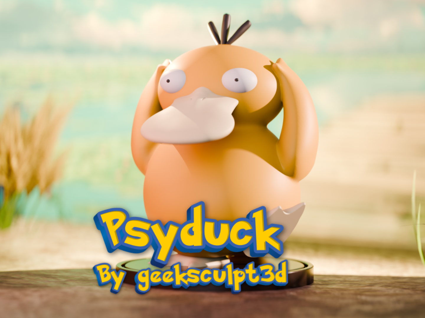 Pokémon Psyduck Figurine for Fans and Collectors