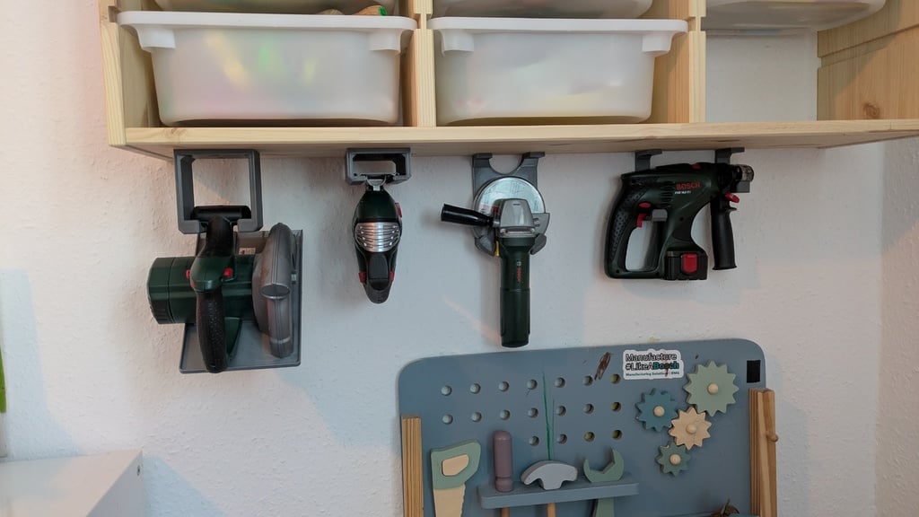Kids toy tool holder for Bosch toys