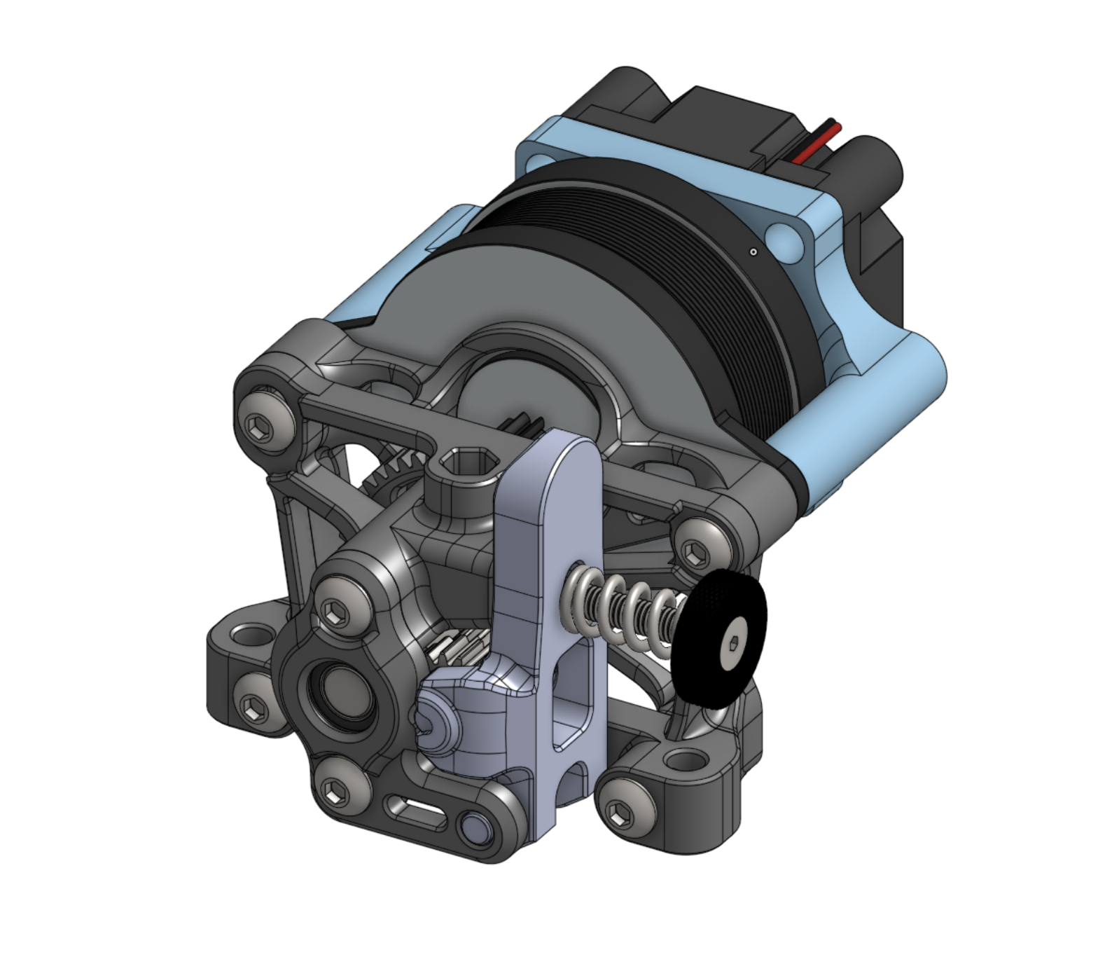 NEMA 14 Pancake Motor Air Cooling with 3010 Fan