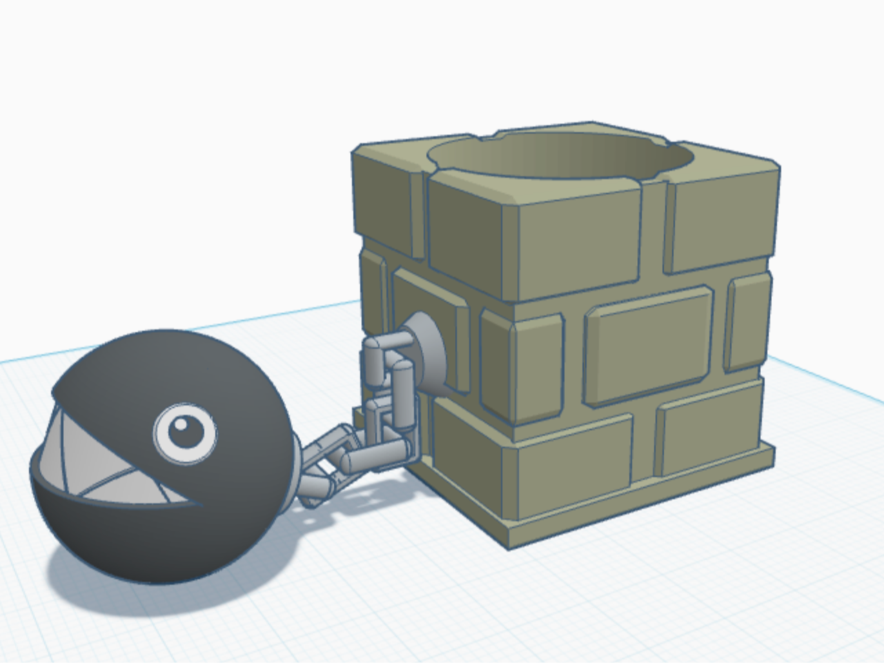 ChainChomp Pencil Cup (Articulated)