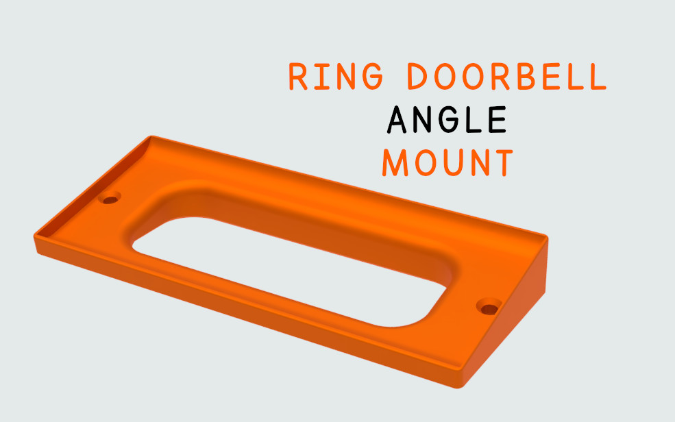 Ring Doorbell Angle Mount