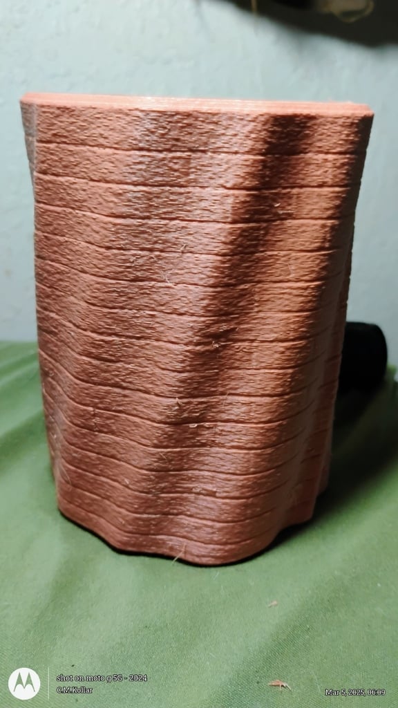 brick vase/pencil holder