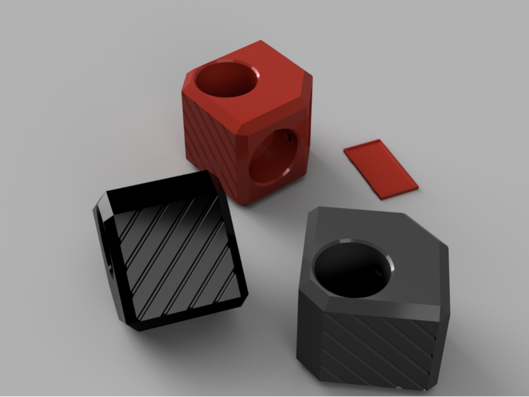 Modular Connector Block for Custom Shelving