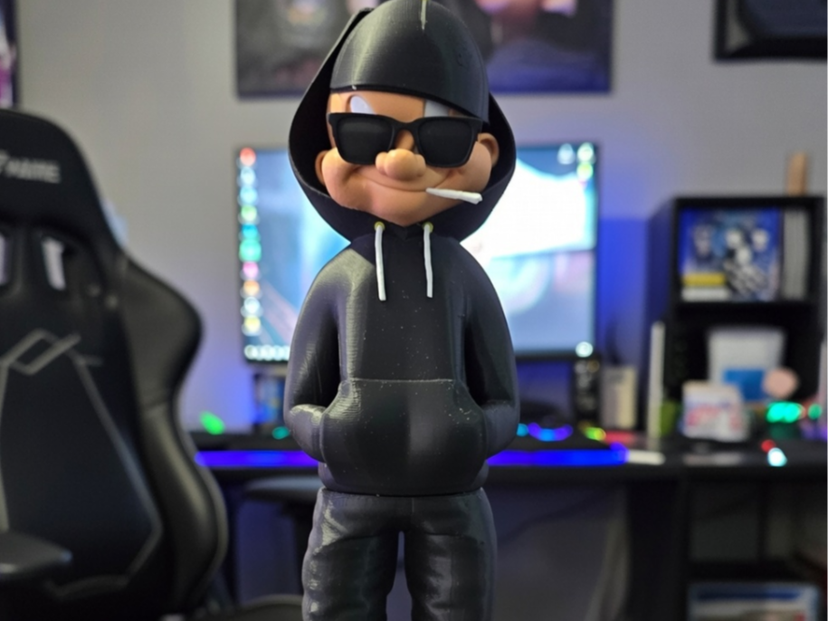 Urban Vibes Elmer Fudd Blacked-Out Drip StonedMode