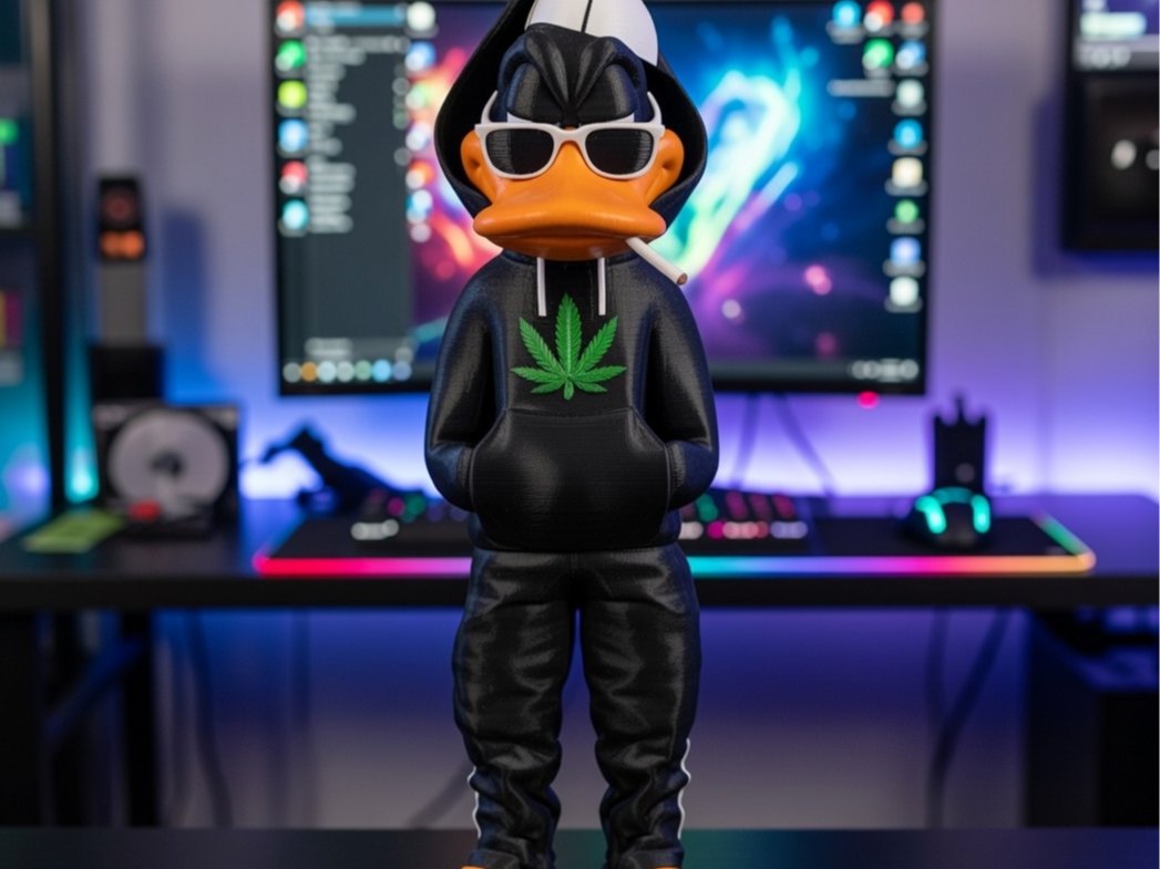 Urban Daffy Duck V3 Blacked-Out Stoned Edition