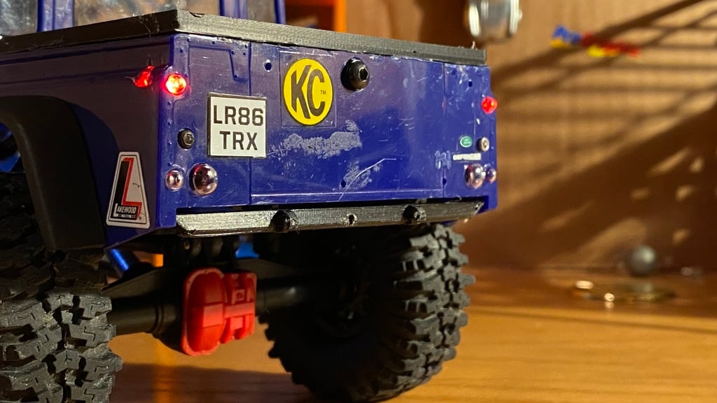 TRX4m Defender high clearance rear bumper