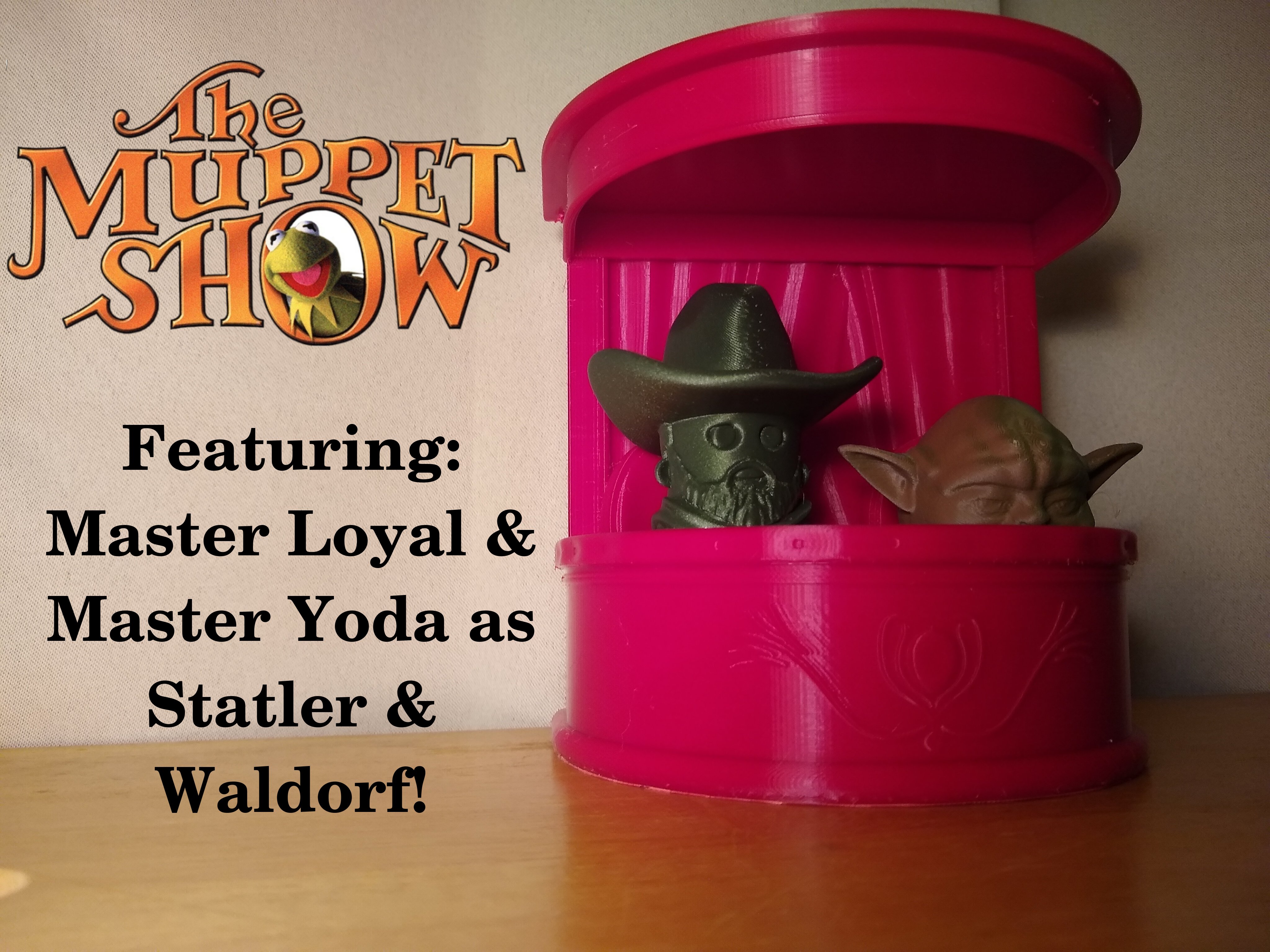 Master Loyal & Master Yoda as Statler & Waldorf!