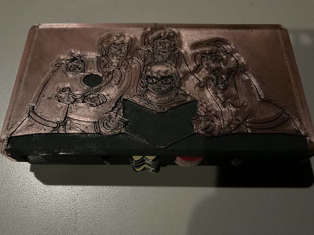 "Betrayal at Mystery Mansion" Token Holder lid
