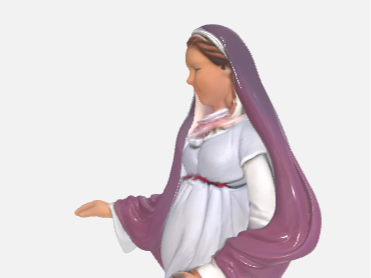 Pregnant Virgin Mary nativity figure