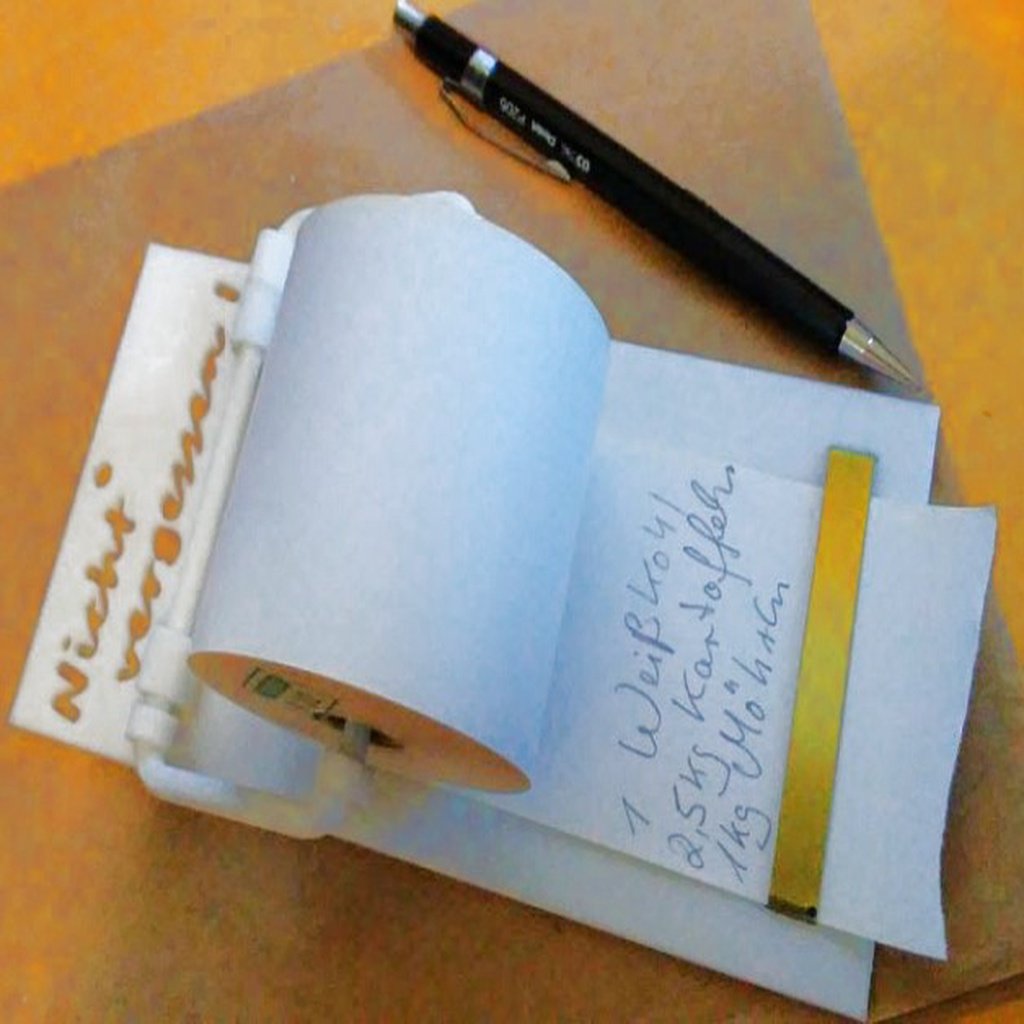 Einkaufszettel / shopping list