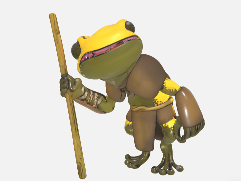 DnD Yellow Grung