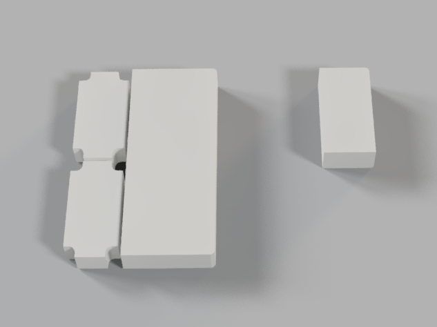 Blanks for Big but Discreet Flipper Zero Case
