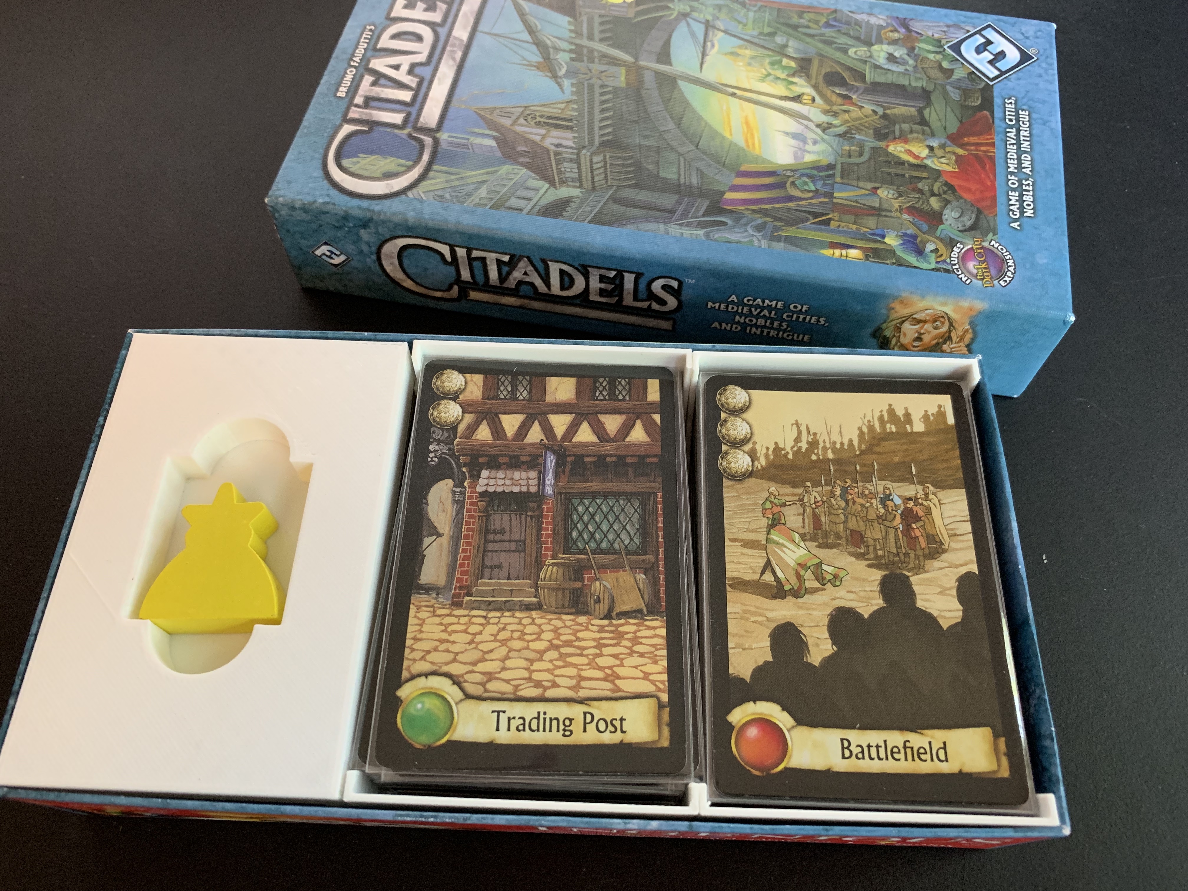 Insert organizer for Citadels