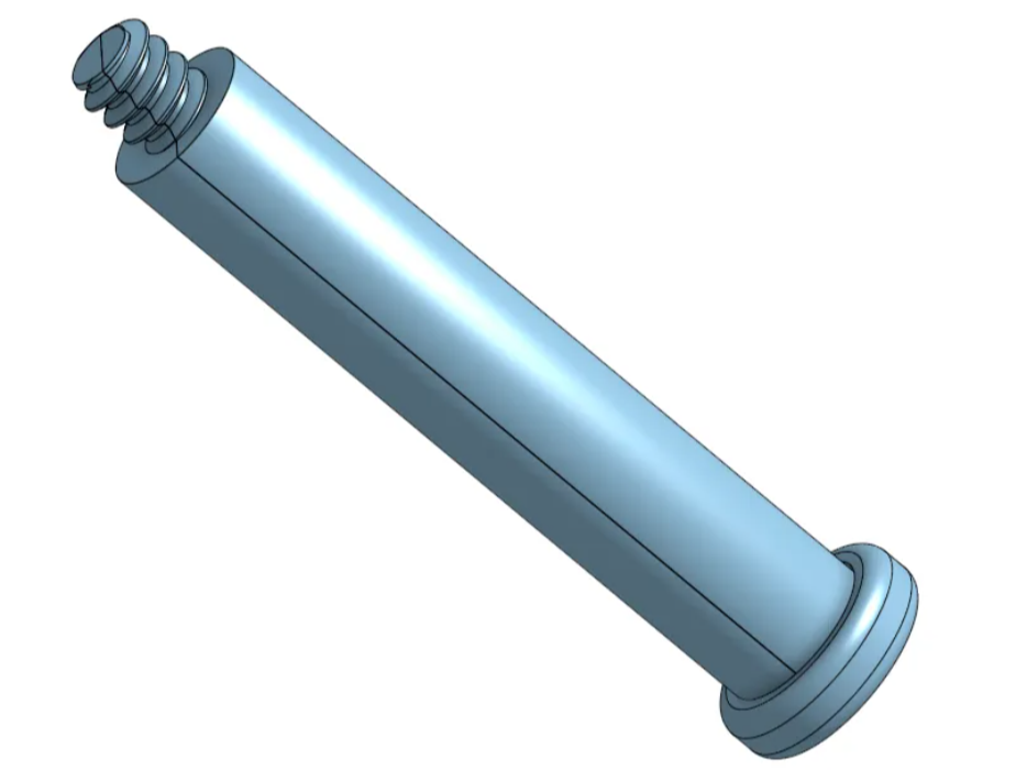 Handle for hexagonal Cat Litter Scoop v3