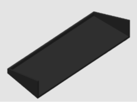 Base per porta occhiali ispirato a rayban