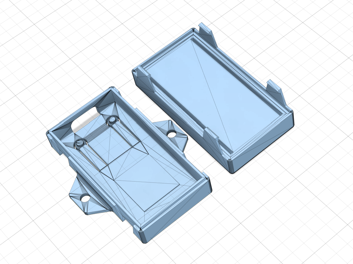 ESP32 Case with Mounting Ears