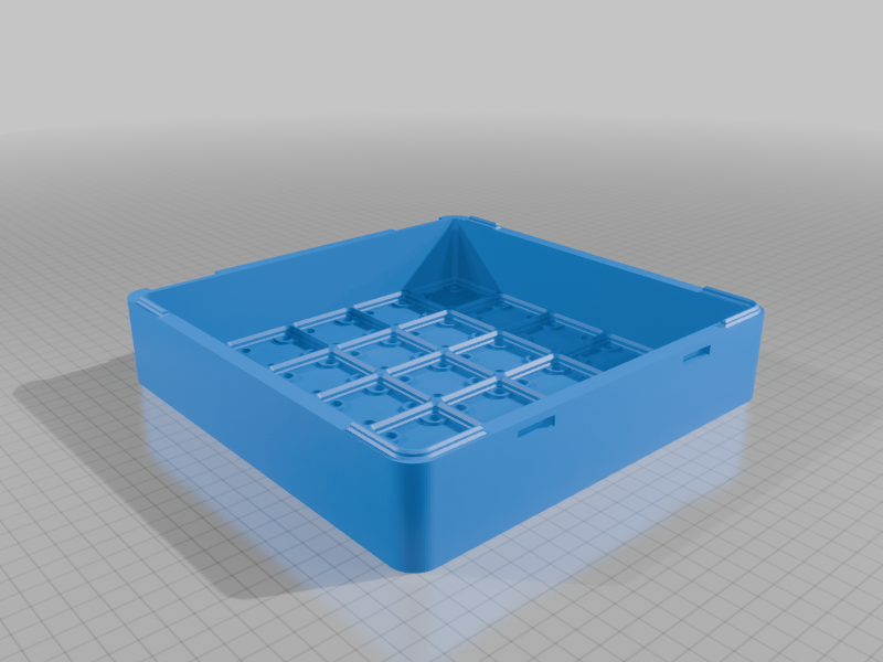 [Gridfinity] 5x5x 8U/10U/12U box with sliding lock
