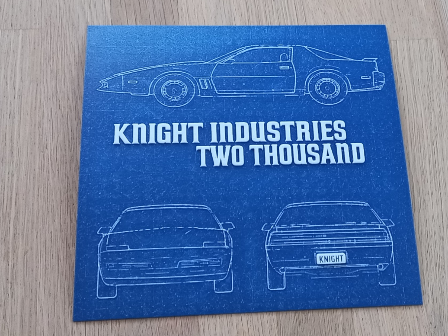 Blueprint von Knight Industries Two Thousand
