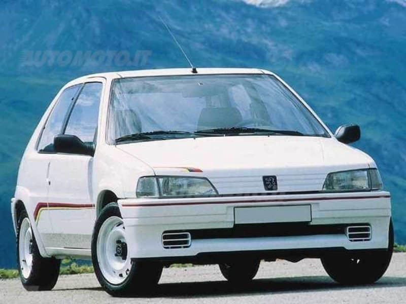 Griglie anteriori paraurti Peugeot 106 rallye