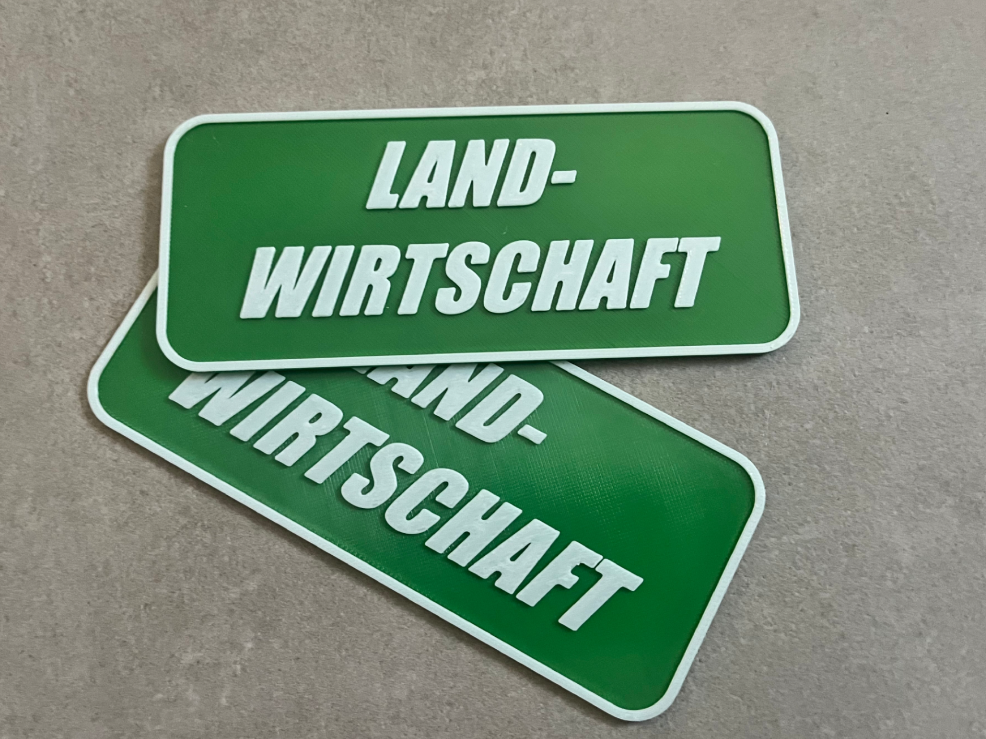 Schild Landwirtschaft 140x60