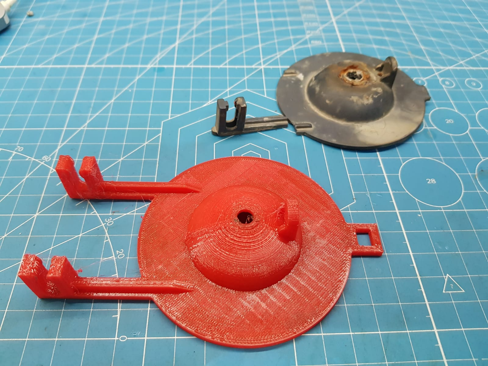 Tapa Oclusora para Depósito de Inodoro 3D