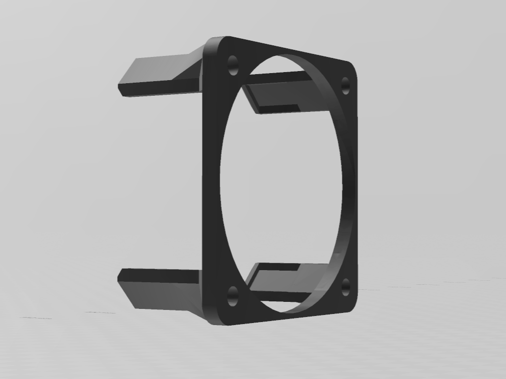 Nema 17 Motor Clip-On 50mm Fan Mount