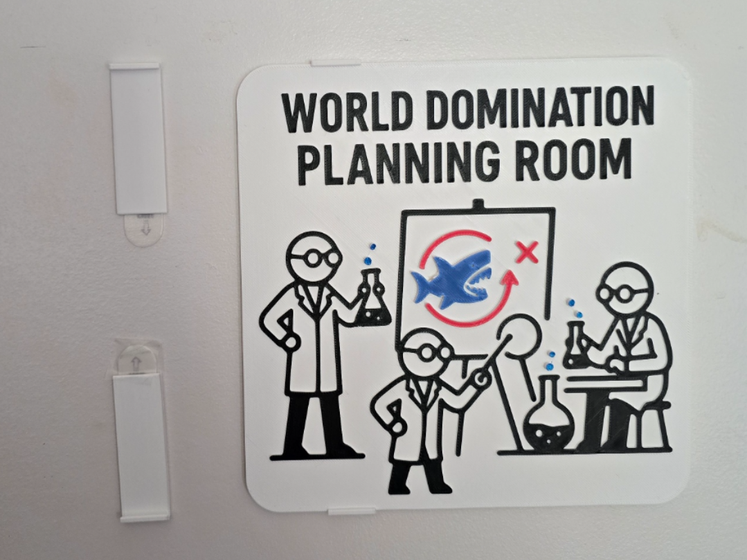 Printed Sign Command Strip Hanger